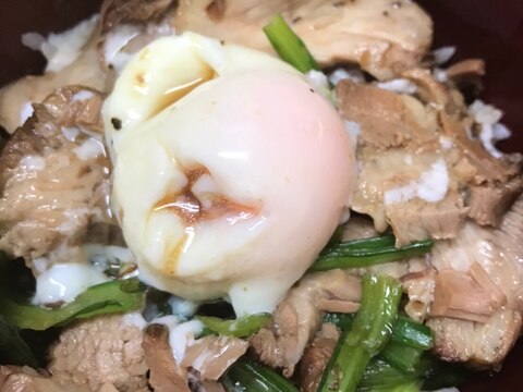 焼き豚丼